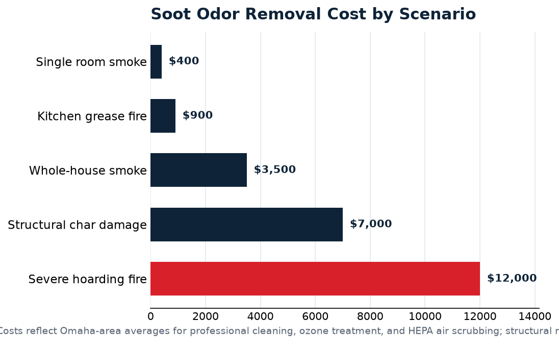 soot and odor removal data for Omaha homeowners
