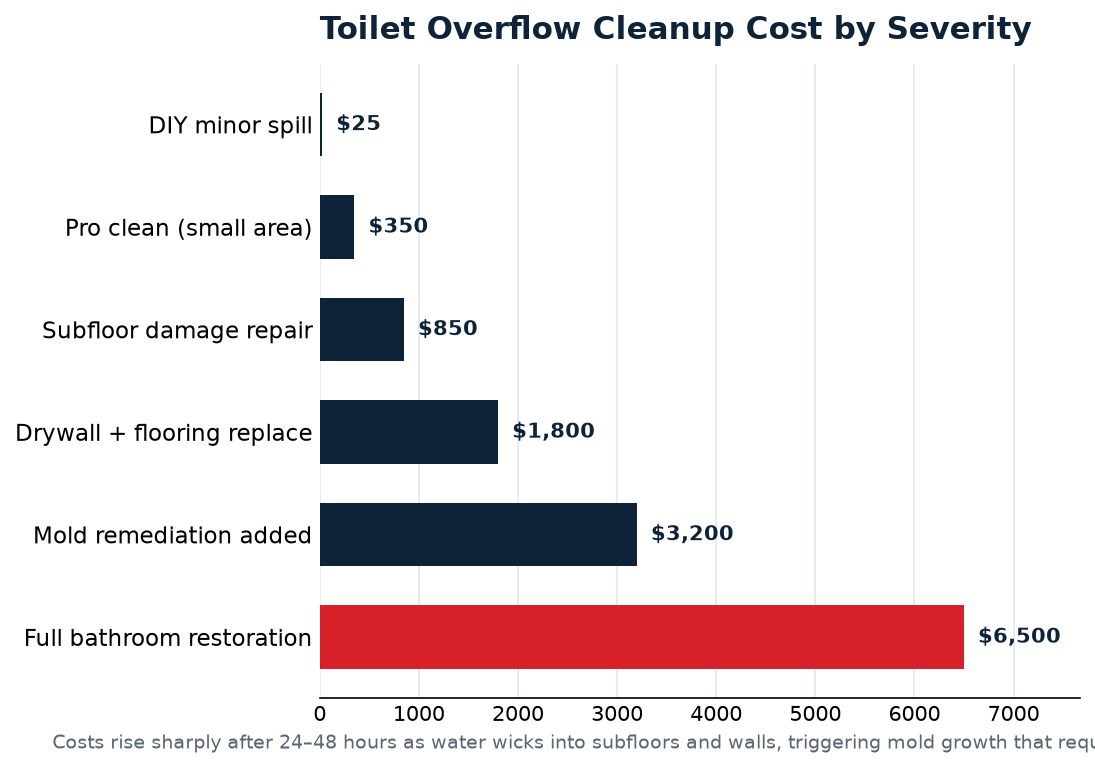 toilet overflow cleanup data for Omaha homeowners